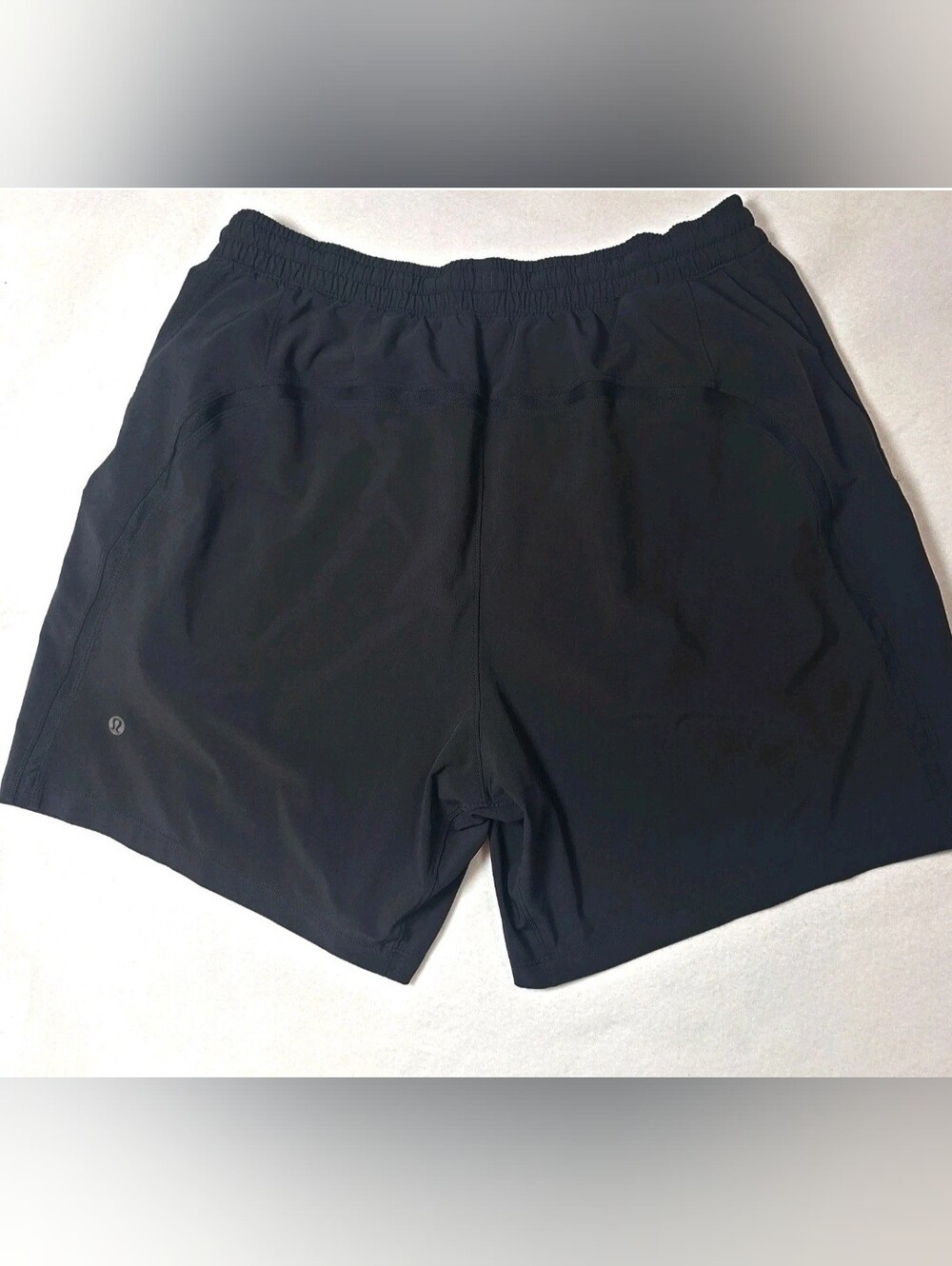 Lululemon Pace Breaker Short 7” Lined Shorts Men’s Large L Black Activewear